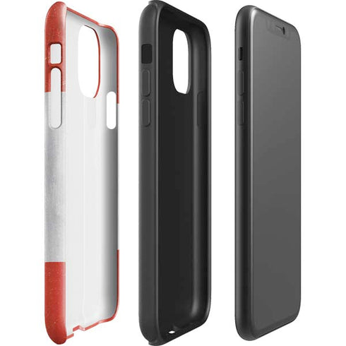 Canada Flag Distressed iPhone 11 Pro Max Impact Case