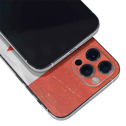 Canada Flag Distressed iPhone 12 Pro Max Skin