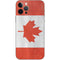 Canada Flag Distressed iPhone 12 Pro Skin