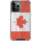 Canada Flag Distressed iPhone 13 Pro Max Clear Case
