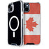 Canada Flag Distressed iPhone 15 Plus MagSafe Case