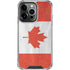 Canada Flag Distressed iPhone 14 Pro Clear Case
