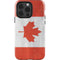 Canada Flag Distressed iPhone 14 Pro Impact Case