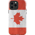 Canada Flag Distressed iPhone 15 Pro Max Impact Case