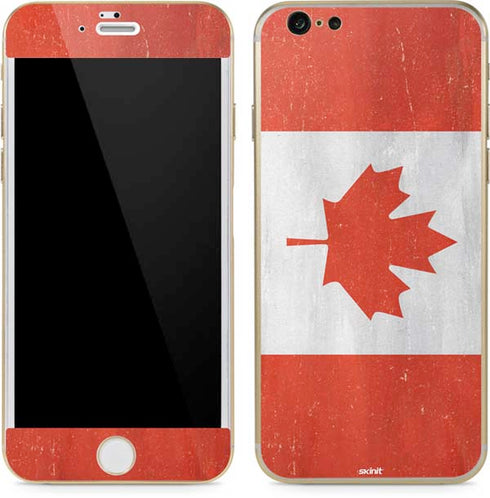 Canada Flag Distressed iPhone 6/6s Skin
