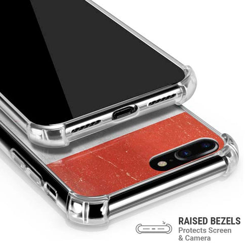 Canada Flag Distressed iPhone 7/8 Plus Clear Case