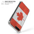 Canada Flag Distressed iPhone 7/8 Plus Clear Case