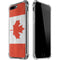 Canada Flag Distressed iPhone 7/8 Plus Clear Case