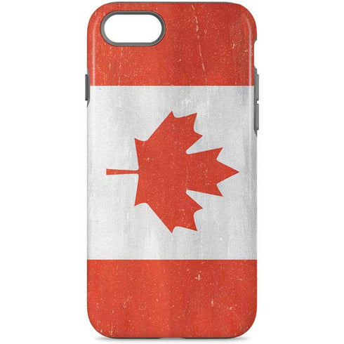 Canada Flag Distressed iPhone 8 Pro Case