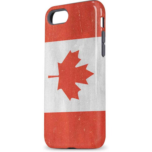 Canada Flag Distressed iPhone 8 Pro Case