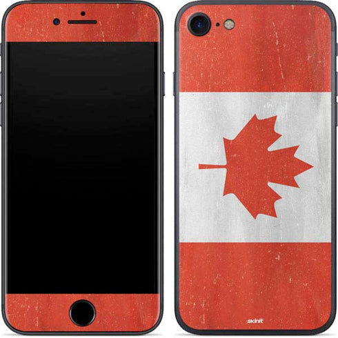 Canada Flag Distressed iPhone SE (2nd & 3rd Gen) Skin