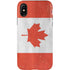 Canada Flag Distressed iPhone X Pro Case
