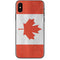 Canada Flag Distressed iPhone X Skin