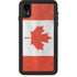 Canada Flag Distressed iPhone XR Waterproof Case