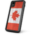 Canada Flag Distressed iPhone XR Waterproof Case