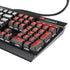 Canada Flag Distressed K95 RGB PLATINUM Mechanical Gaming Keyboard Skin