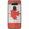 Canada Flag Distressed LG K51/Q51 Clear Case