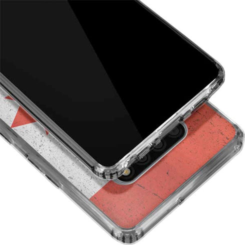 Canada Flag Distressed LG Stylo 6 Clear Case