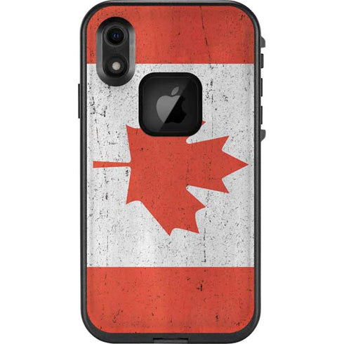 Canada Flag Distressed LifeProof Fre iPhone Skin