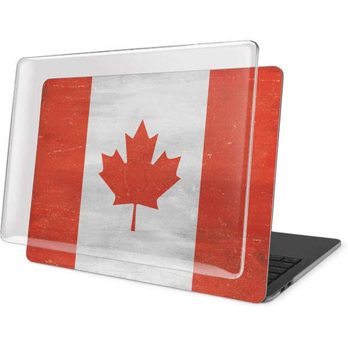 Canada Flag Distressed MacBook Pro 15in (2016-19) Case plus Skin