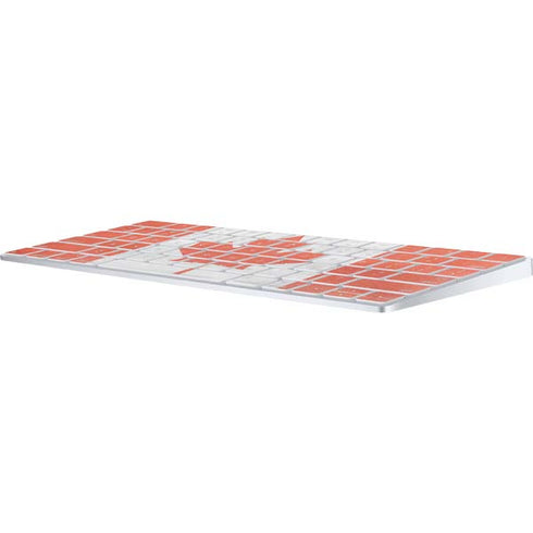 Canada Flag Distressed Magic Keyboard Skin
