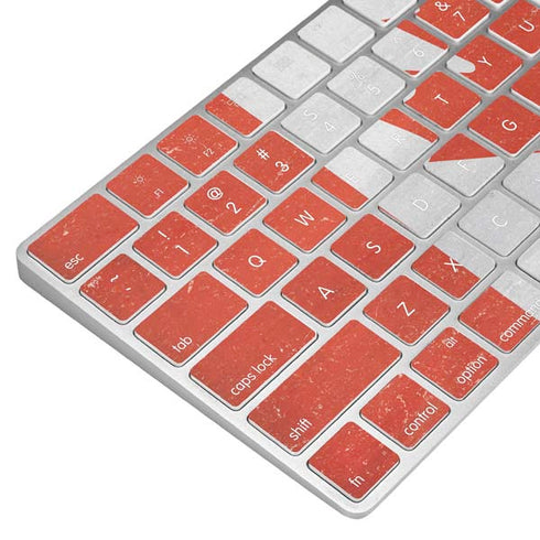 Canada Flag Distressed Magic Keyboard Skin