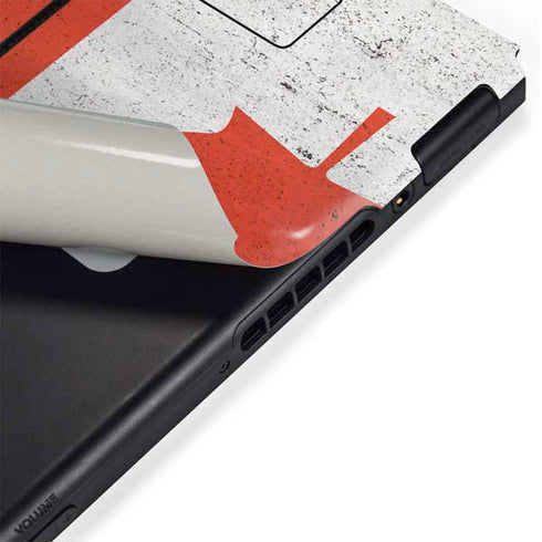 Canada Flag Distressed Nintendo Switch Bundle Skin