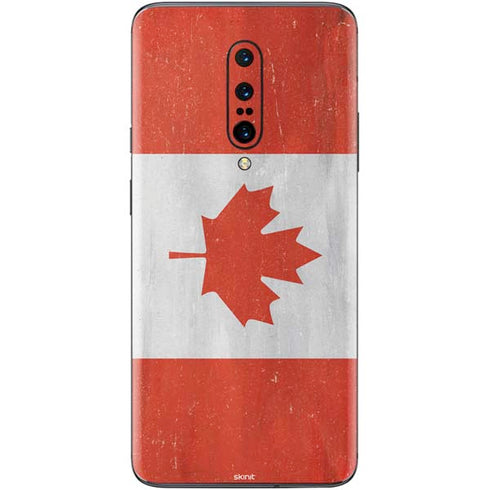 Canada Flag Distressed OnePlus 7 Pro Skin