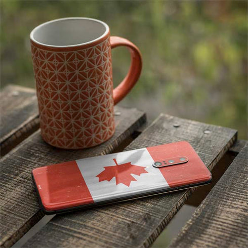 Canada Flag Distressed OnePlus 7 Pro Skin