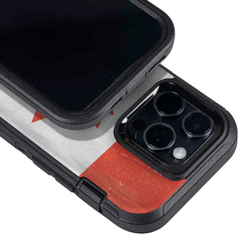 Canada Flag Distressed Otterbox Defender iPhone Skin