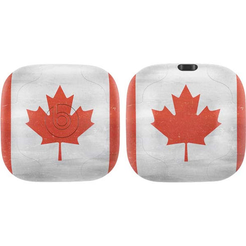 Canada Flag Distressed PowerBeats Pro Skin