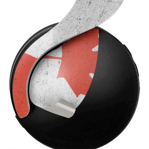 Canada Flag Distressed PULSE 3D Wireless Headset for PS5 Skin