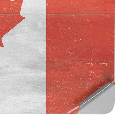 Canada Flag Distressed Surface Laptop Studio Skin
