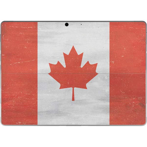 Canada Flag Distressed Surface Pro 8 Skin