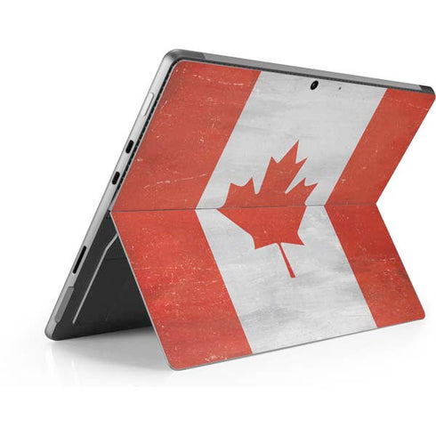 Canada Flag Distressed Surface Pro 8 Skin