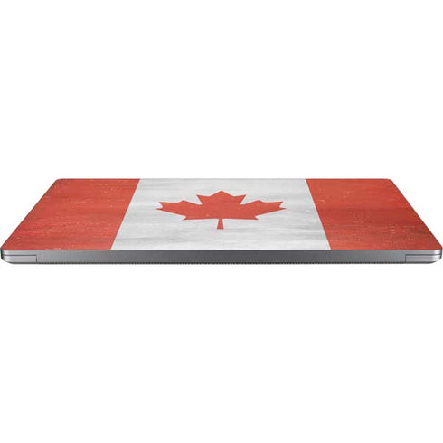 Canada Flag Distressed Universal Laptop 14in (11.4 x 8.2in) Skin