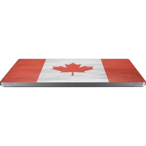 Canada Flag Distressed Universal Laptop 17in (13.8 x 10in) Skin