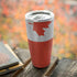 Canada Flag Distressed Yeti 20oz Tumbler Skin