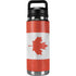 Canada Flag Distressed YETI Rambler 26oz Bottle Skin