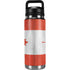 Canada Flag Distressed YETI Rambler 26oz Bottle Skin