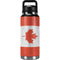 Canada Flag Distressed YETI Rambler 36oz Bottle Skin