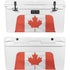 Canada Flag Distressed YETI Tundra 75 Hard Cooler Skin