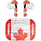Canada Flag Light Wood AirPods Pro 2nd Gen Skin