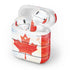 Canada Flag Light Wood Apple AirPods 2 Skin