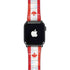 Canada Flag Light Wood Apple Watch Band 38-40mm