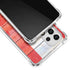 Canada Flag Light Wood Galaxy A33 5G Clear Case
