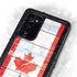 Canada Flag Light Wood Galaxy Note20 5G Waterproof Case