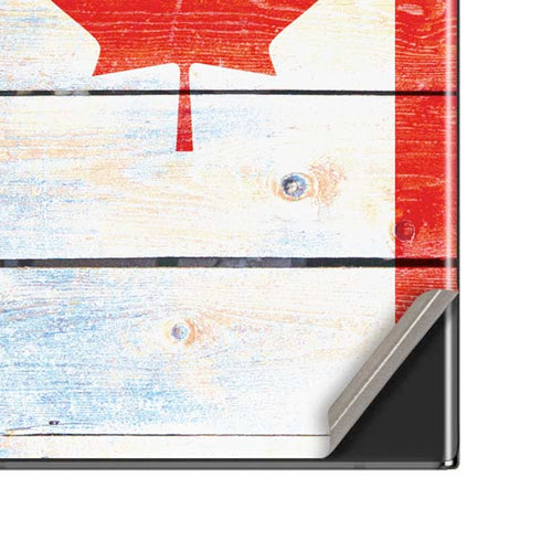 Canada Flag Light Wood Galaxy Note20 Ultra 5G Skin