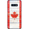 Canada Flag Light Wood Galaxy S10e Skin