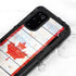 Canada Flag Light Wood Galaxy S20 Plus Waterproof Case